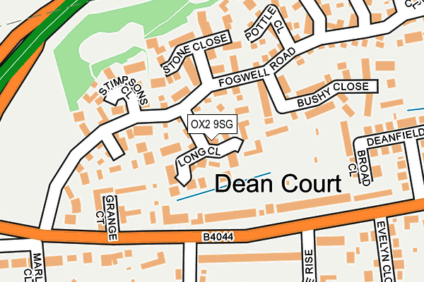 OX2 9SG map - OS OpenMap – Local (Ordnance Survey) OX2 9SG map - OS OpenMap – Local (Ordnance Survey)