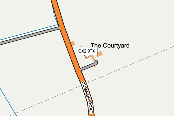 OX2 9TX map - OS OpenMap – Local (Ordnance Survey) OX2 9TX map - OS OpenMap – Local (Ordnance Survey)