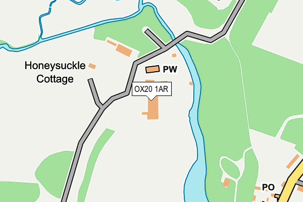 OX20 1AR map - OS OpenMap – Local (Ordnance Survey) OX20 1AR map - OS OpenMap – Local (Ordnance Survey)