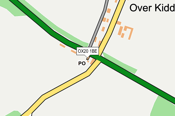 OX20 1BE map - OS OpenMap – Local (Ordnance Survey) OX20 1BE map - OS OpenMap – Local (Ordnance Survey)
