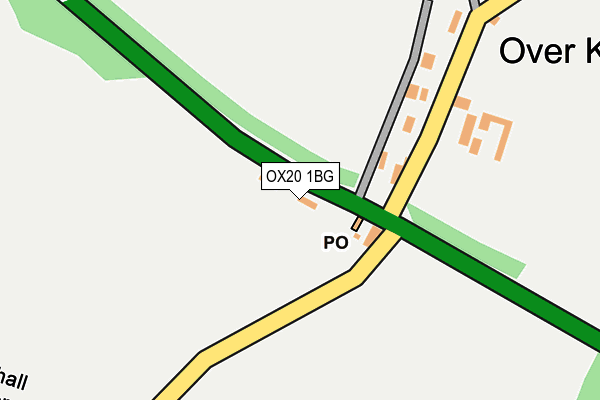 OX20 1BG map - OS OpenMap – Local (Ordnance Survey) OX20 1BG map - OS OpenMap – Local (Ordnance Survey)