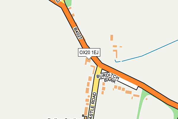 OX20 1EJ map - OS OpenMap – Local (Ordnance Survey) OX20 1EJ map - OS OpenMap – Local (Ordnance Survey)