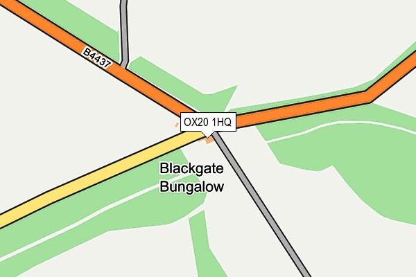 OX20 1HQ map - OS OpenMap – Local (Ordnance Survey) OX20 1HQ map - OS OpenMap – Local (Ordnance Survey)