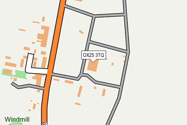 OX25 3TQ map - OS OpenMap – Local (Ordnance Survey) OX25 3TQ map - OS OpenMap – Local (Ordnance Survey)