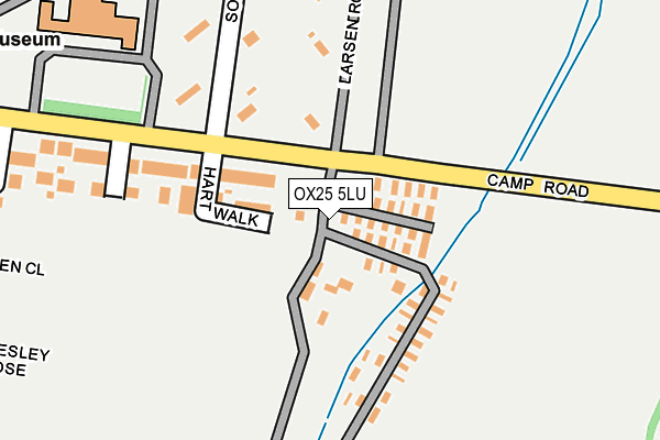 OX25 5LU map - OS OpenMap – Local (Ordnance Survey) OX25 5LU map - OS OpenMap – Local (Ordnance Survey)