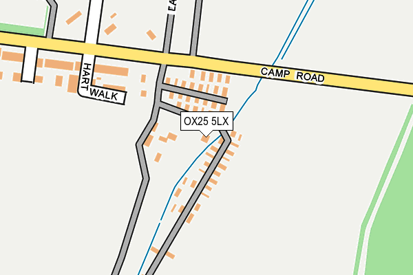 OX25 5LX map - OS OpenMap – Local (Ordnance Survey) OX25 5LX map - OS OpenMap – Local (Ordnance Survey)