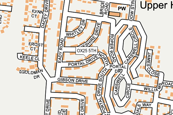OX25 5TH map - OS OpenMap – Local (Ordnance Survey) OX25 5TH map - OS OpenMap – Local (Ordnance Survey)