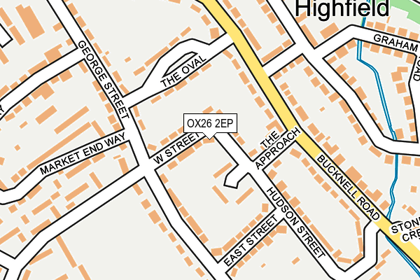 OX26 2EP map - OS OpenMap – Local (Ordnance Survey) OX26 2EP map - OS OpenMap – Local (Ordnance Survey)