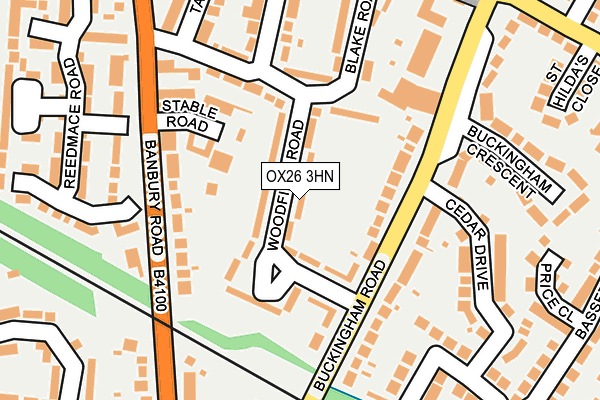 OX26 3HN map - OS OpenMap – Local (Ordnance Survey) OX26 3HN map - OS OpenMap – Local (Ordnance Survey)