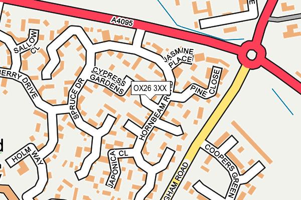 OX26 3XX map - OS OpenMap – Local (Ordnance Survey) OX26 3XX map - OS OpenMap – Local (Ordnance Survey)