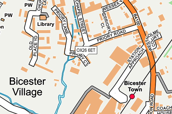 OX26 6ET map - OS OpenMap – Local (Ordnance Survey) OX26 6ET map - OS OpenMap – Local (Ordnance Survey)