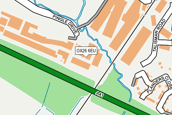 OX26 6EU map - OS OpenMap – Local (Ordnance Survey) OX26 6EU map - OS OpenMap – Local (Ordnance Survey)