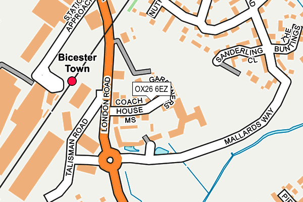 OX26 6EZ map - OS OpenMap – Local (Ordnance Survey) OX26 6EZ map - OS OpenMap – Local (Ordnance Survey)