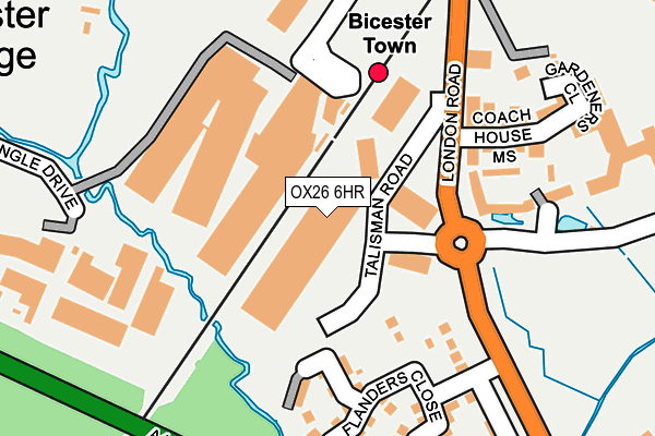 OX26 6HR map - OS OpenMap – Local (Ordnance Survey) OX26 6HR map - OS OpenMap – Local (Ordnance Survey)