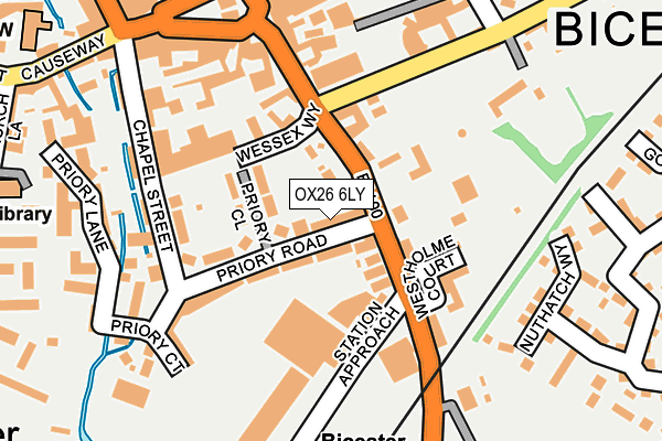 OX26 6LY map - OS OpenMap – Local (Ordnance Survey) OX26 6LY map - OS OpenMap – Local (Ordnance Survey)