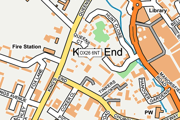 OX26 6NT map - OS OpenMap – Local (Ordnance Survey) OX26 6NT map - OS OpenMap – Local (Ordnance Survey)