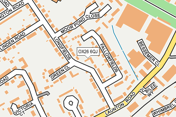 OX26 6QJ map - OS OpenMap – Local (Ordnance Survey) OX26 6QJ map - OS OpenMap – Local (Ordnance Survey)