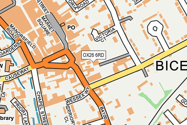 OX26 6RD map - OS OpenMap – Local (Ordnance Survey) OX26 6RD map - OS OpenMap – Local (Ordnance Survey)