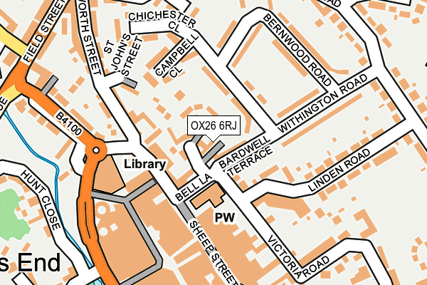 OX26 6RJ map - OS OpenMap – Local (Ordnance Survey) OX26 6RJ map - OS OpenMap – Local (Ordnance Survey)