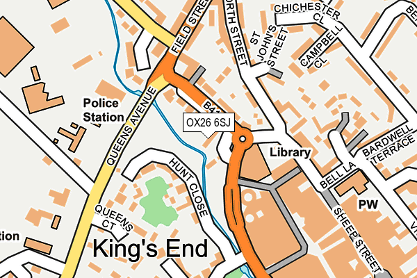 OX26 6SJ map - OS OpenMap – Local (Ordnance Survey) OX26 6SJ map - OS OpenMap – Local (Ordnance Survey)