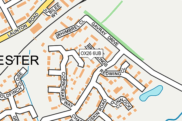 OX26 6UB map - OS OpenMap – Local (Ordnance Survey) OX26 6UB map - OS OpenMap – Local (Ordnance Survey)