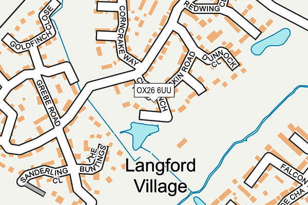 OX26 6UU map - OS OpenMap – Local (Ordnance Survey) OX26 6UU map - OS OpenMap – Local (Ordnance Survey)