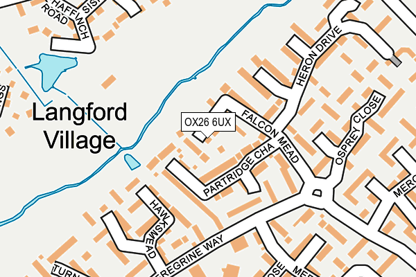 OX26 6UX map - OS OpenMap – Local (Ordnance Survey) OX26 6UX map - OS OpenMap – Local (Ordnance Survey)