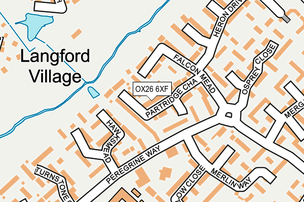 OX26 6XF map - OS OpenMap – Local (Ordnance Survey) OX26 6XF map - OS OpenMap – Local (Ordnance Survey)