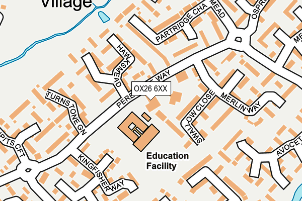 OX26 6XX map - OS OpenMap – Local (Ordnance Survey) OX26 6XX map - OS OpenMap – Local (Ordnance Survey)