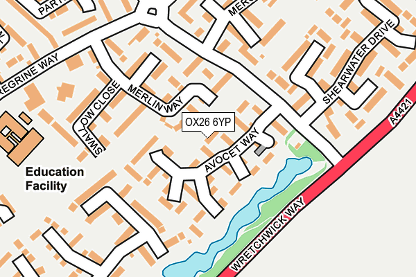 OX26 6YP map - OS OpenMap – Local (Ordnance Survey) OX26 6YP map - OS OpenMap – Local (Ordnance Survey)