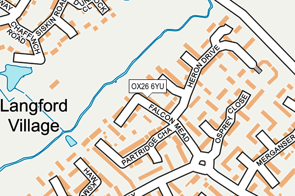 OX26 6YU map - OS OpenMap – Local (Ordnance Survey) OX26 6YU map - OS OpenMap – Local (Ordnance Survey)