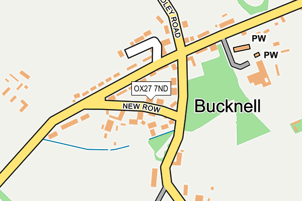 OX27 7ND map - OS OpenMap – Local (Ordnance Survey) OX27 7ND map - OS OpenMap – Local (Ordnance Survey)