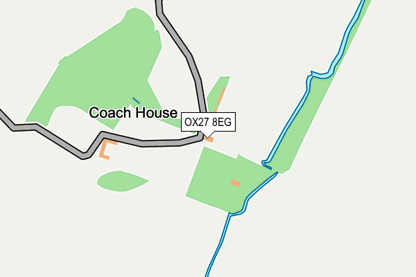 OX27 8EG map - OS OpenMap – Local (Ordnance Survey) OX27 8EG map - OS OpenMap – Local (Ordnance Survey)