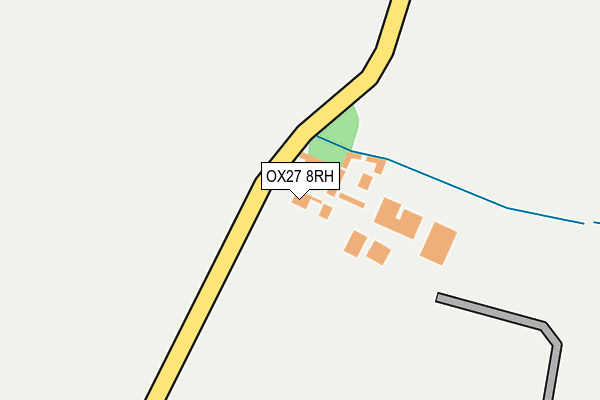 OX27 8RH map - OS OpenMap – Local (Ordnance Survey) OX27 8RH map - OS OpenMap – Local (Ordnance Survey)