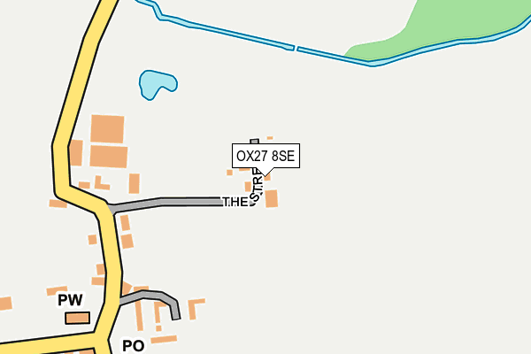 OX27 8SE map - OS OpenMap – Local (Ordnance Survey) OX27 8SE map - OS OpenMap – Local (Ordnance Survey)