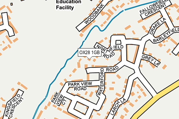 OX28 1GB map - OS OpenMap – Local (Ordnance Survey) OX28 1GB map - OS OpenMap – Local (Ordnance Survey)