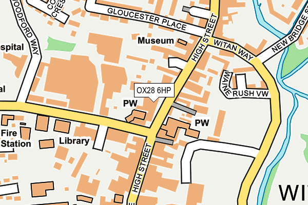 OX28 6HP map - OS OpenMap – Local (Ordnance Survey) OX28 6HP map - OS OpenMap – Local (Ordnance Survey)