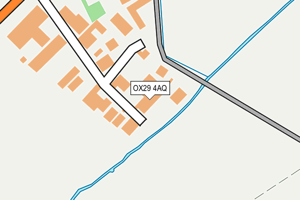 OX29 4AQ map - OS OpenMap – Local (Ordnance Survey) OX29 4AQ map - OS OpenMap – Local (Ordnance Survey)