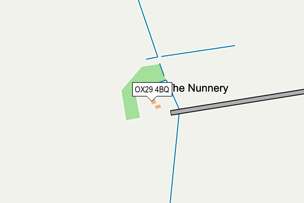 OX29 4BQ map - OS OpenMap – Local (Ordnance Survey) OX29 4BQ map - OS OpenMap – Local (Ordnance Survey)
