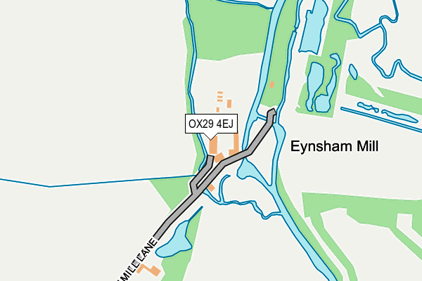 OX29 4EJ map - OS OpenMap – Local (Ordnance Survey) OX29 4EJ map - OS OpenMap – Local (Ordnance Survey)