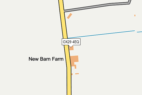 OX29 4EQ map - OS OpenMap – Local (Ordnance Survey) OX29 4EQ map - OS OpenMap – Local (Ordnance Survey)