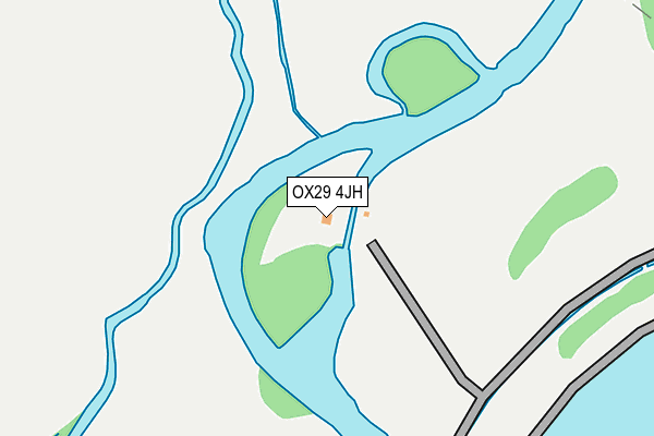 OX29 4JH map - OS OpenMap – Local (Ordnance Survey) OX29 4JH map - OS OpenMap – Local (Ordnance Survey)