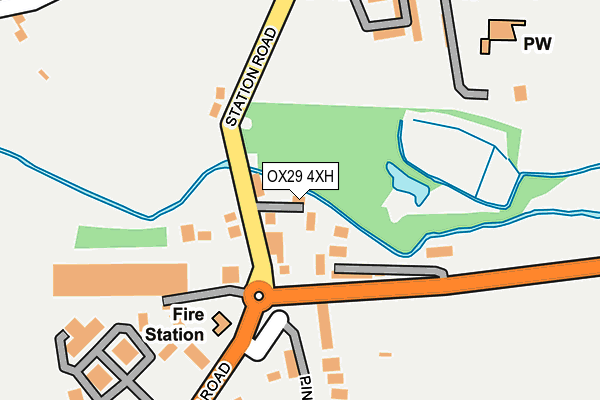 OX29 4XH map - OS OpenMap – Local (Ordnance Survey) OX29 4XH map - OS OpenMap – Local (Ordnance Survey)