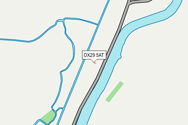 OX29 5AT map - OS OpenMap – Local (Ordnance Survey) OX29 5AT map - OS OpenMap – Local (Ordnance Survey)
