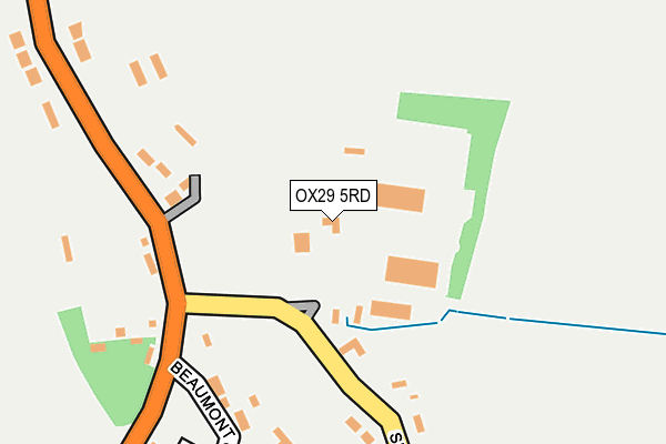 OX29 5RD map - OS OpenMap – Local (Ordnance Survey) OX29 5RD map - OS OpenMap – Local (Ordnance Survey)