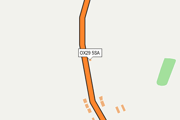 OX29 5SA map - OS OpenMap – Local (Ordnance Survey) OX29 5SA map - OS OpenMap – Local (Ordnance Survey)