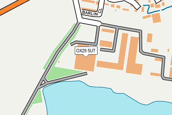 OX29 5UT map - OS OpenMap – Local (Ordnance Survey) OX29 5UT map - OS OpenMap – Local (Ordnance Survey)