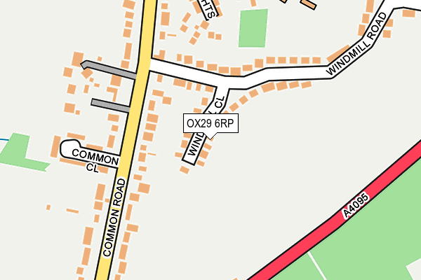 OX29 6RP map - OS OpenMap – Local (Ordnance Survey) OX29 6RP map - OS OpenMap – Local (Ordnance Survey)