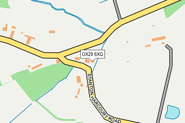 OX29 6XQ map - OS OpenMap – Local (Ordnance Survey) OX29 6XQ map - OS OpenMap – Local (Ordnance Survey)