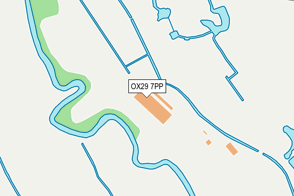 OX29 7PP map - OS OpenMap – Local (Ordnance Survey) OX29 7PP map - OS OpenMap – Local (Ordnance Survey)